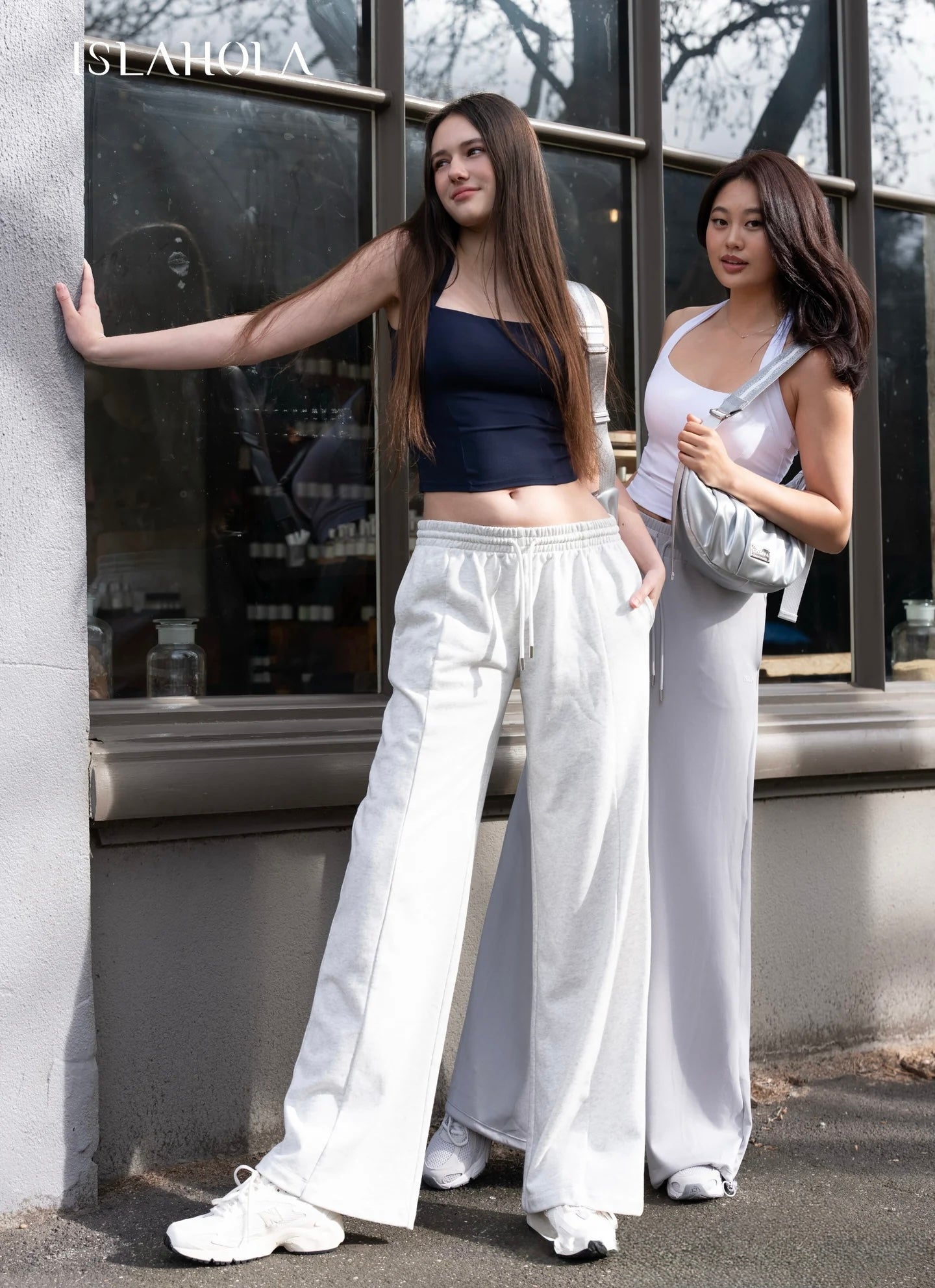 ISLABP020 Urban Cotton Wide Leg Pants