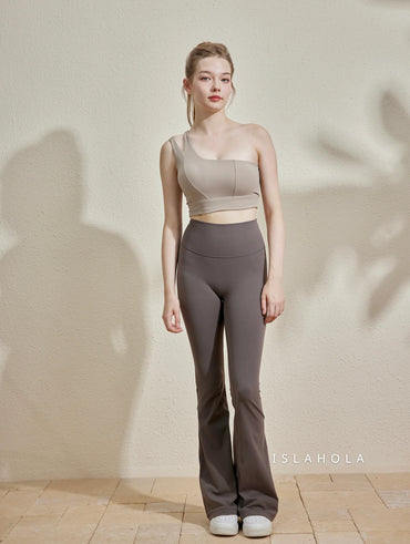 ISLABC003 High Elasticity Freesize Flare Pant