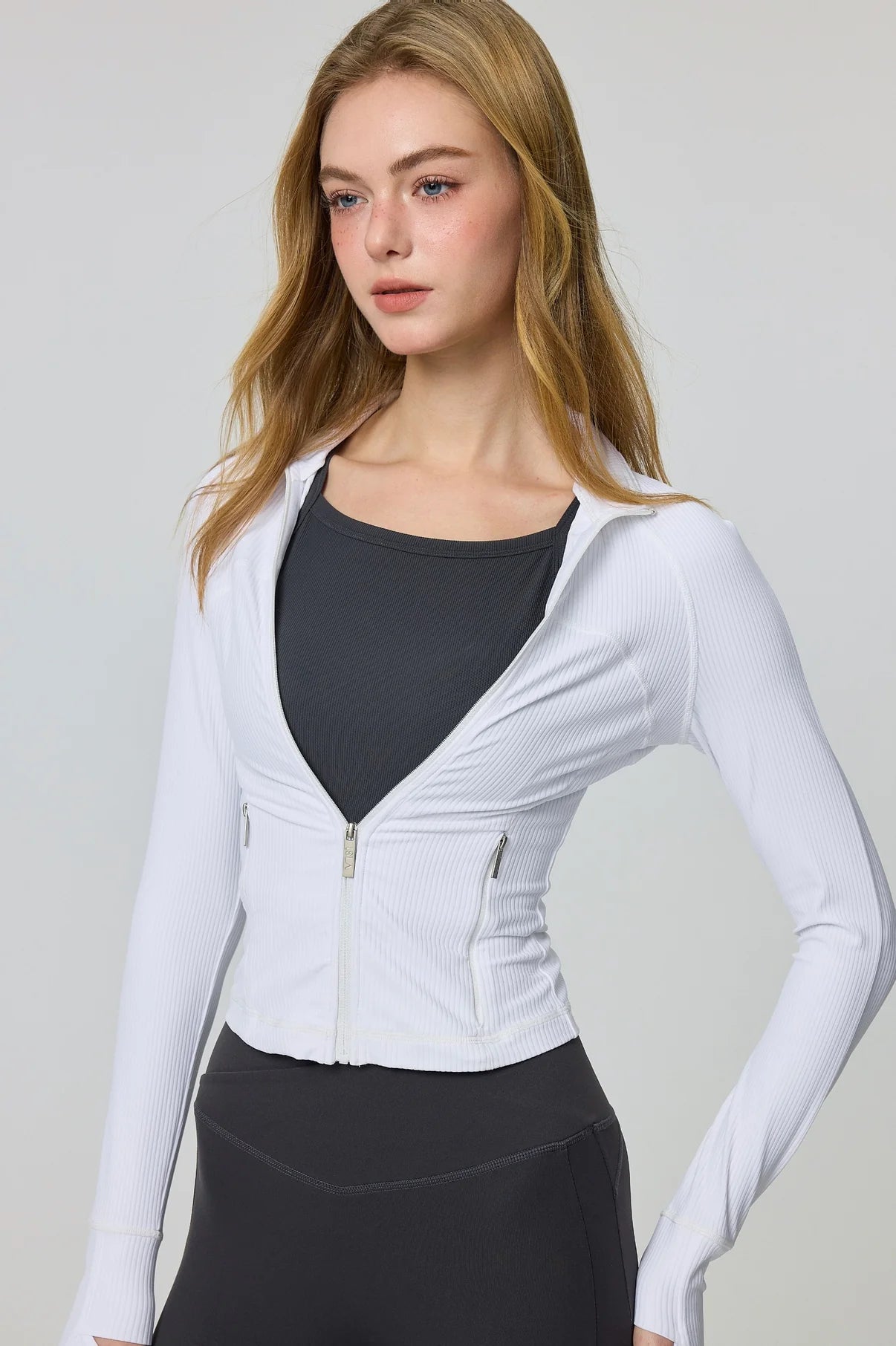 ISLAOUT077 Contour Sculpt Zip Jacket