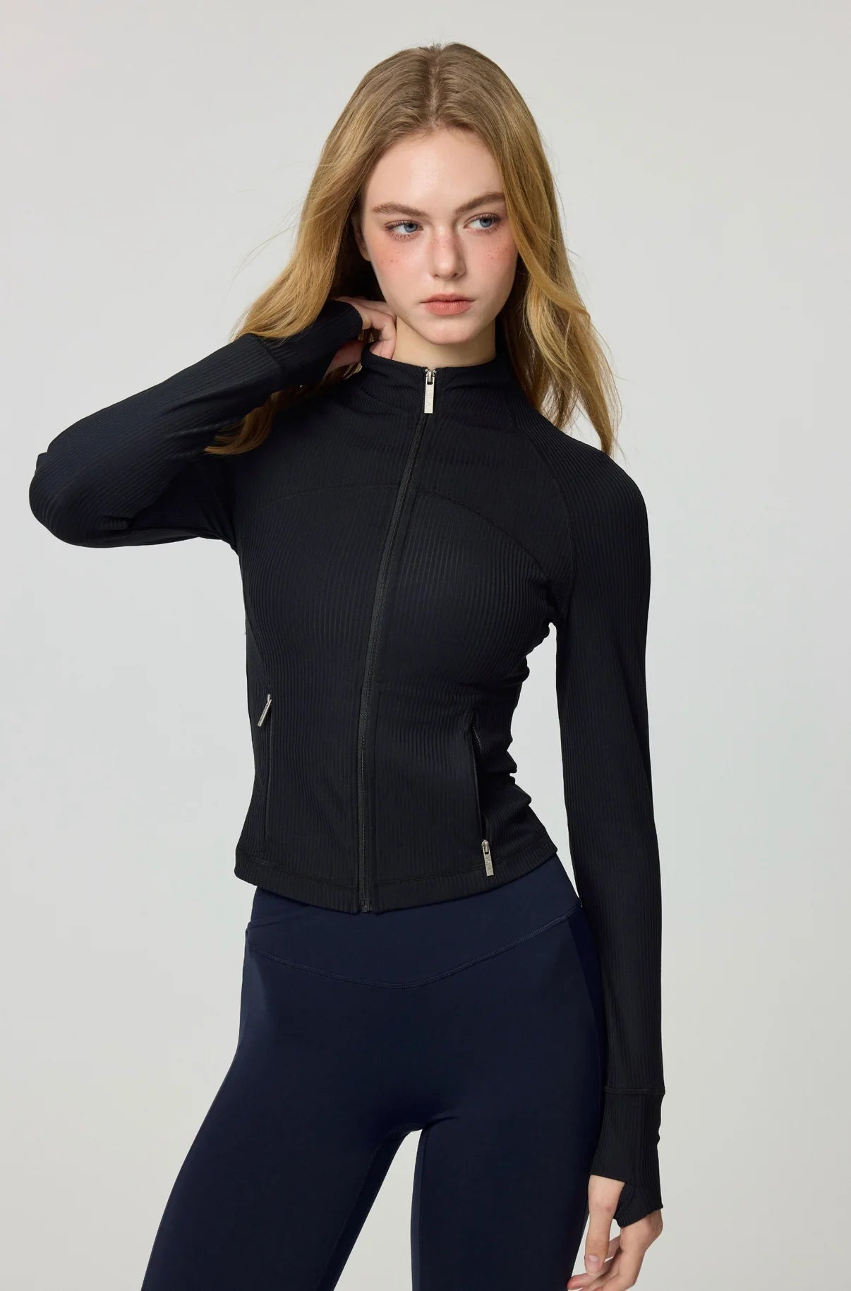 ISLAOUT077 Contour Sculpt Zip Jacket
