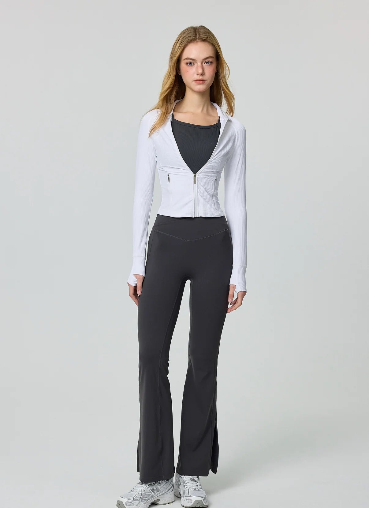 ISLAOUT077 Contour Sculpt Zip Jacket
