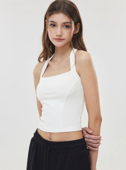 ISLAB073 Square Neck Dual Strap Back Bra Top — image 4