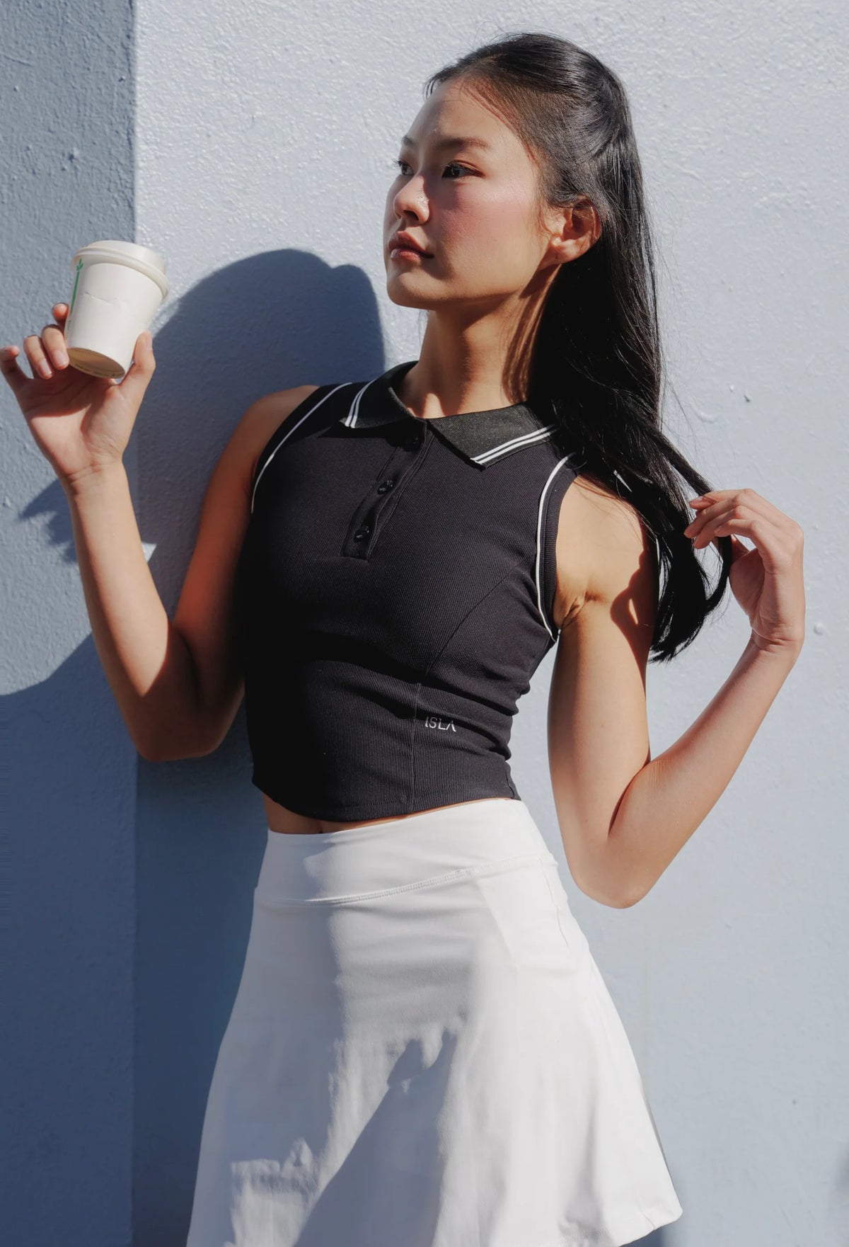 ISLACB048 Line Club Polo Top — image 10