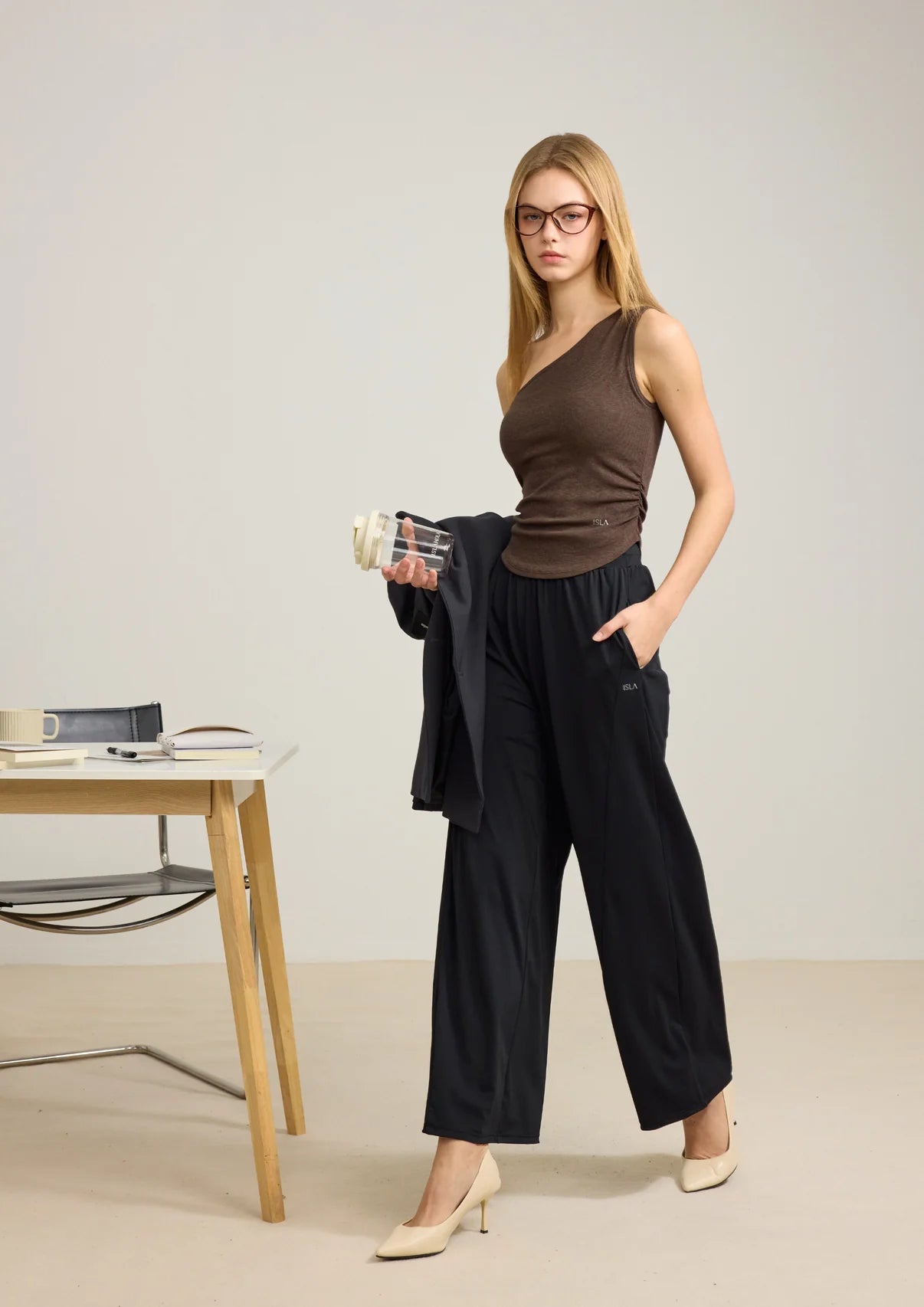 ISLABP018 Urban Chill Wide Leg Pants
