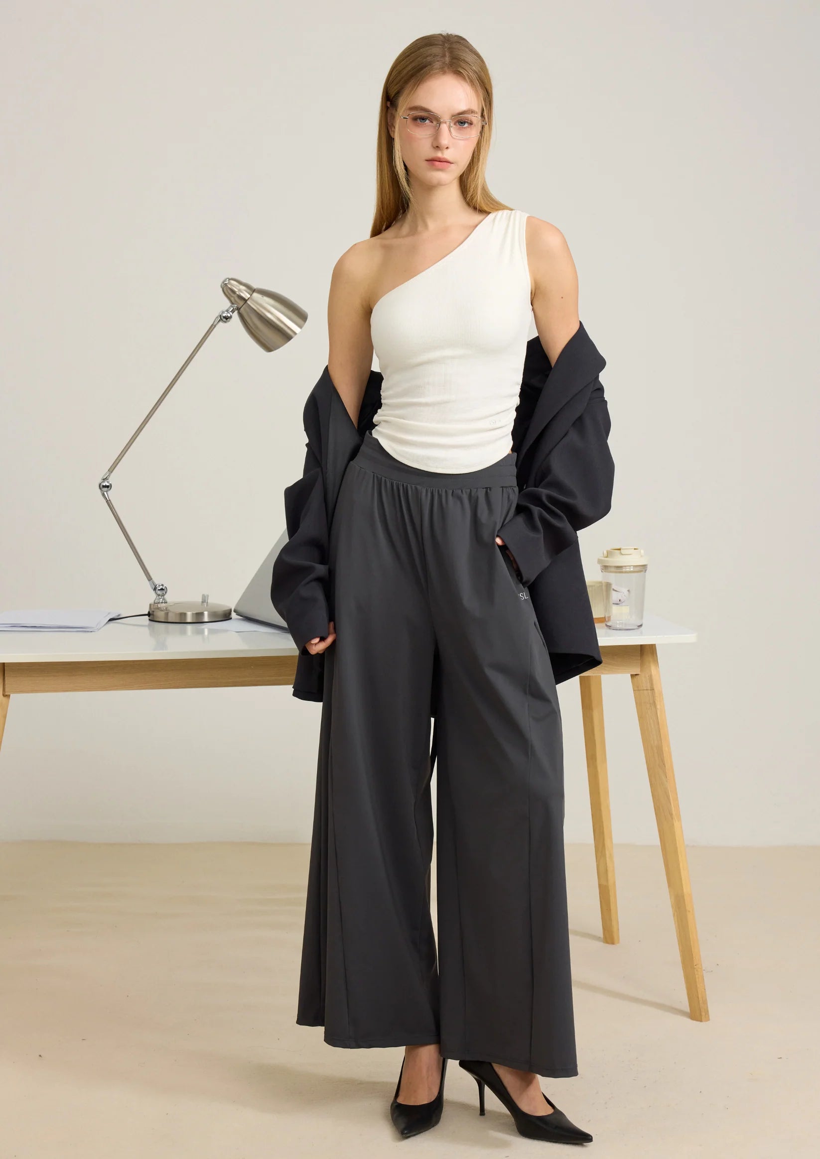 ISLABP018 Urban Chill Wide Leg Pants — image 1