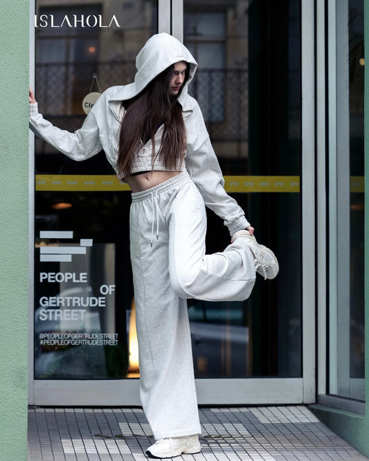 ISLABP020 Urban Cotton Wide Leg Pants