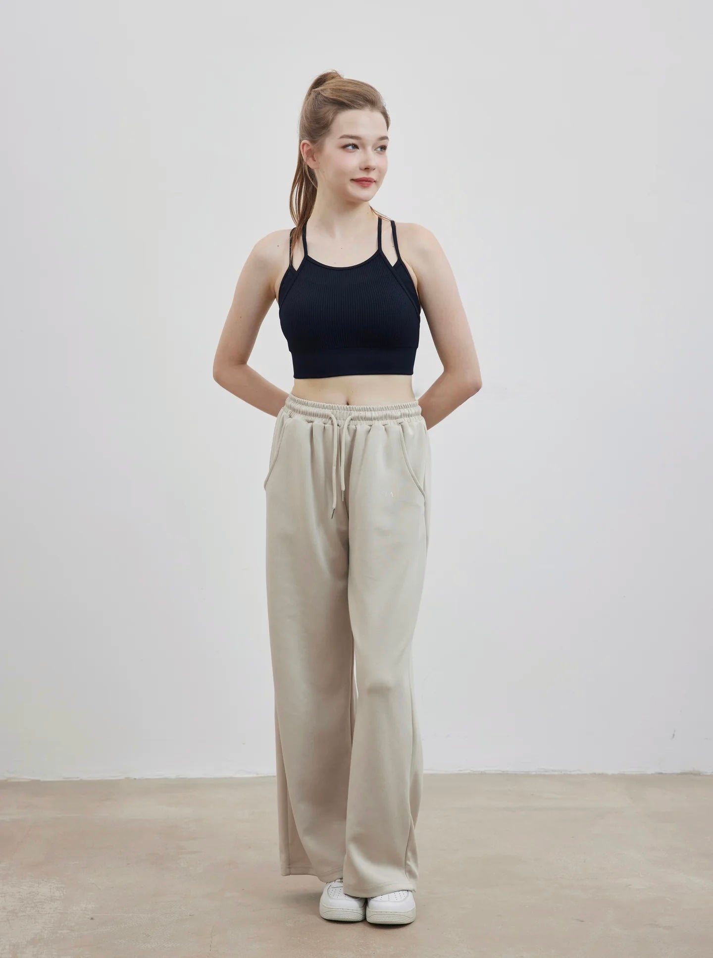 ISLAB001 Double layered bra top (Fixed Pad)