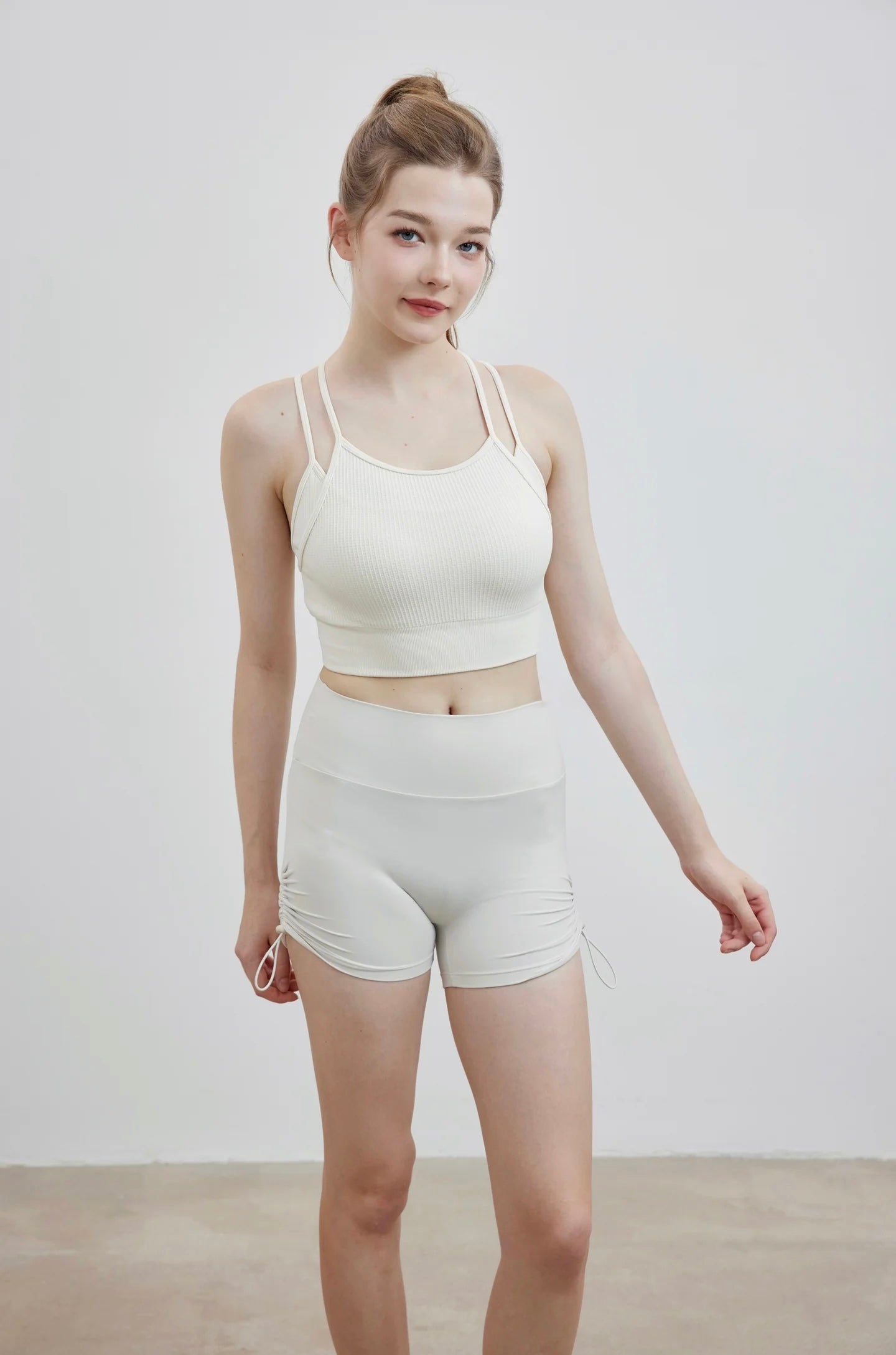 ISLAB001 Double layered bra top (Fixed Pad)
