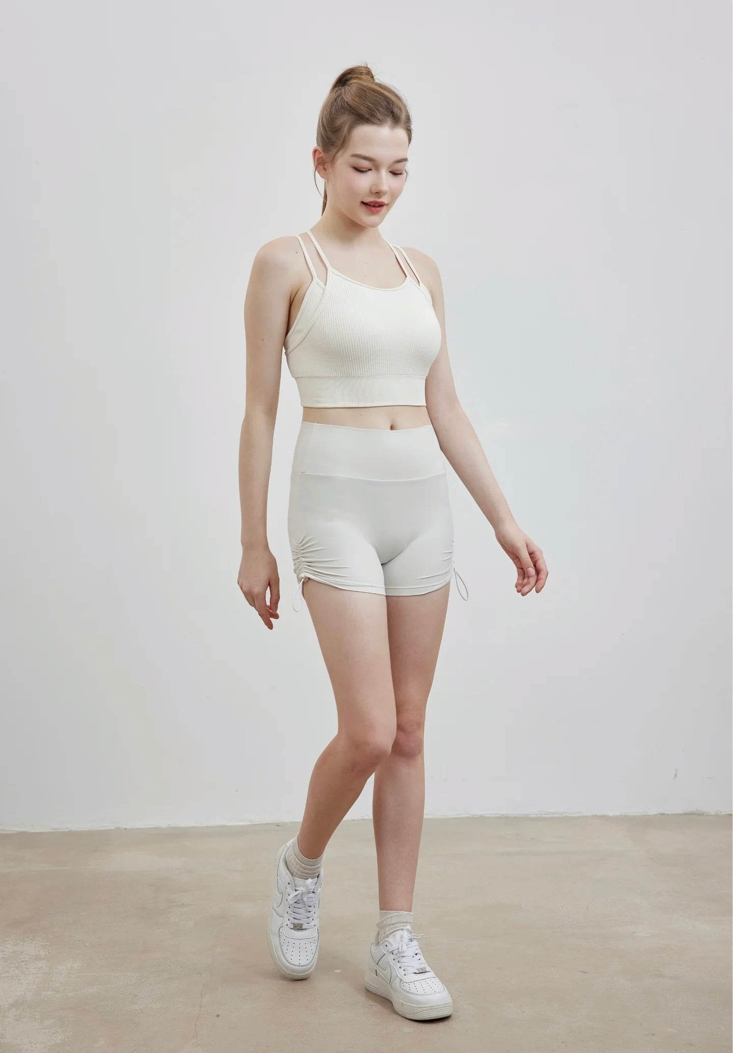ISLAB001 Double layered bra top (Fixed Pad)