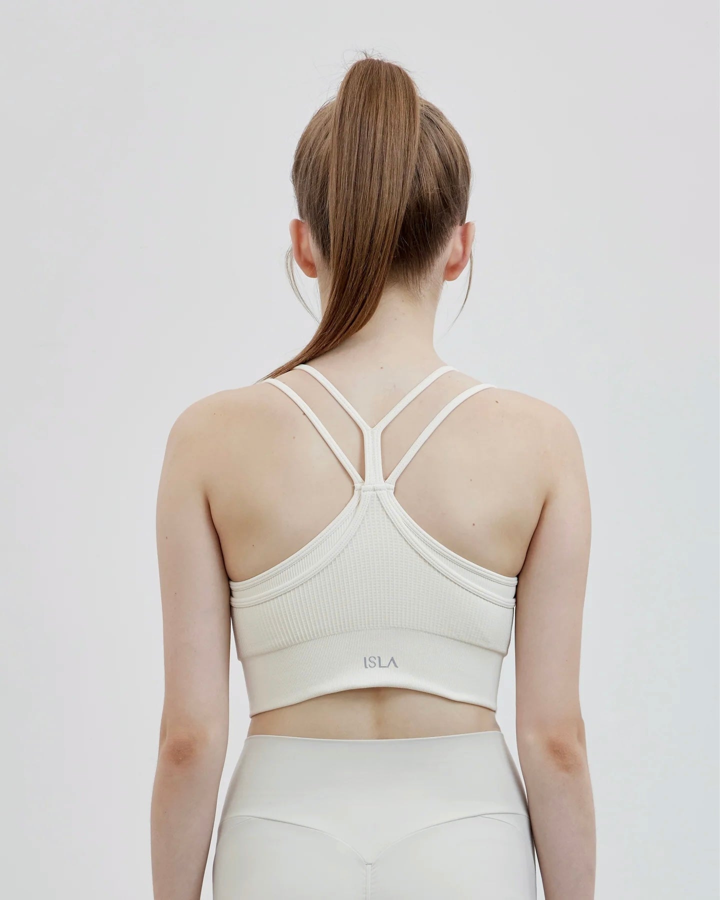 ISLAB001 Double layered bra top (Fixed Pad)
