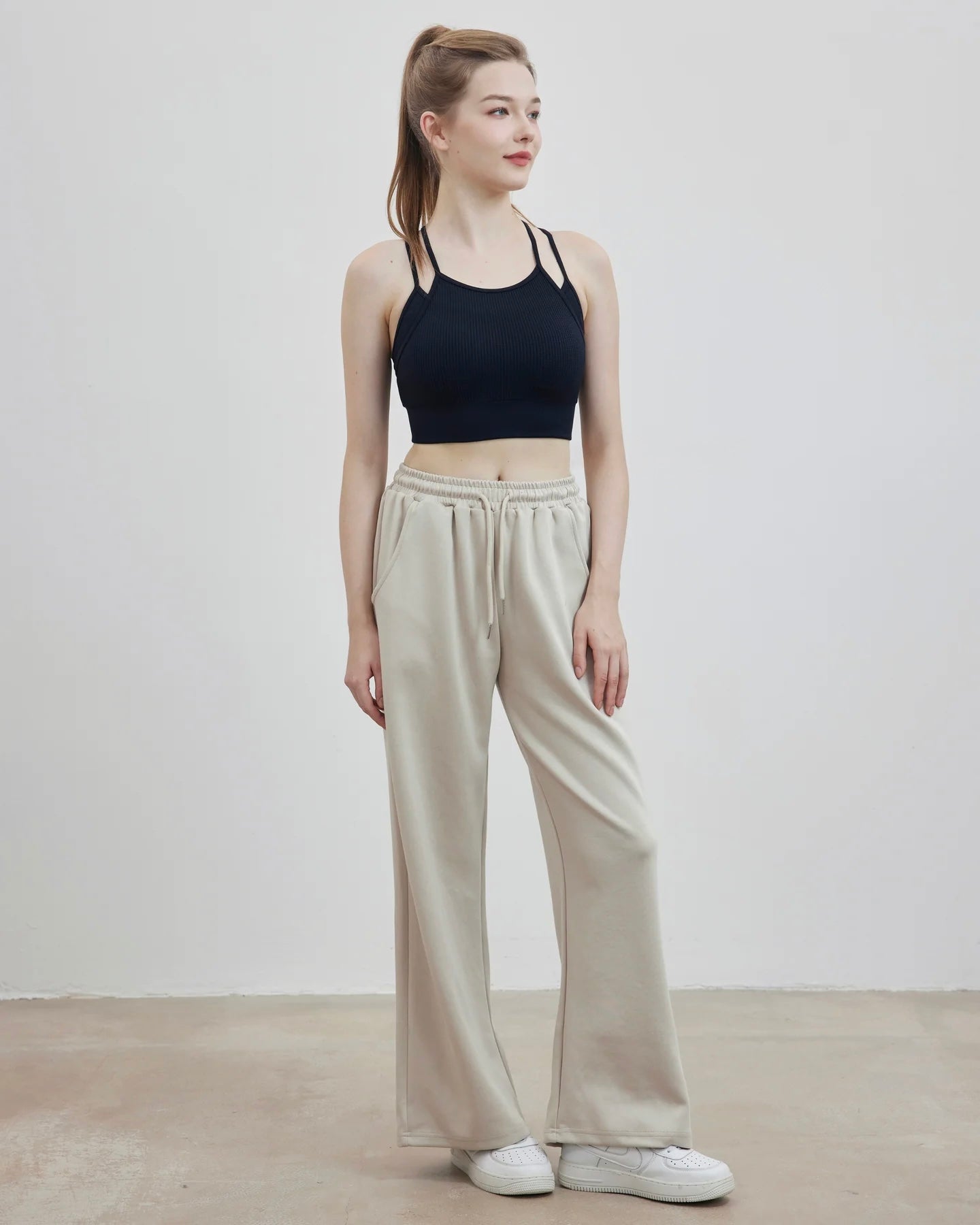 ISLAB001 Double layered bra top (Fixed Pad)