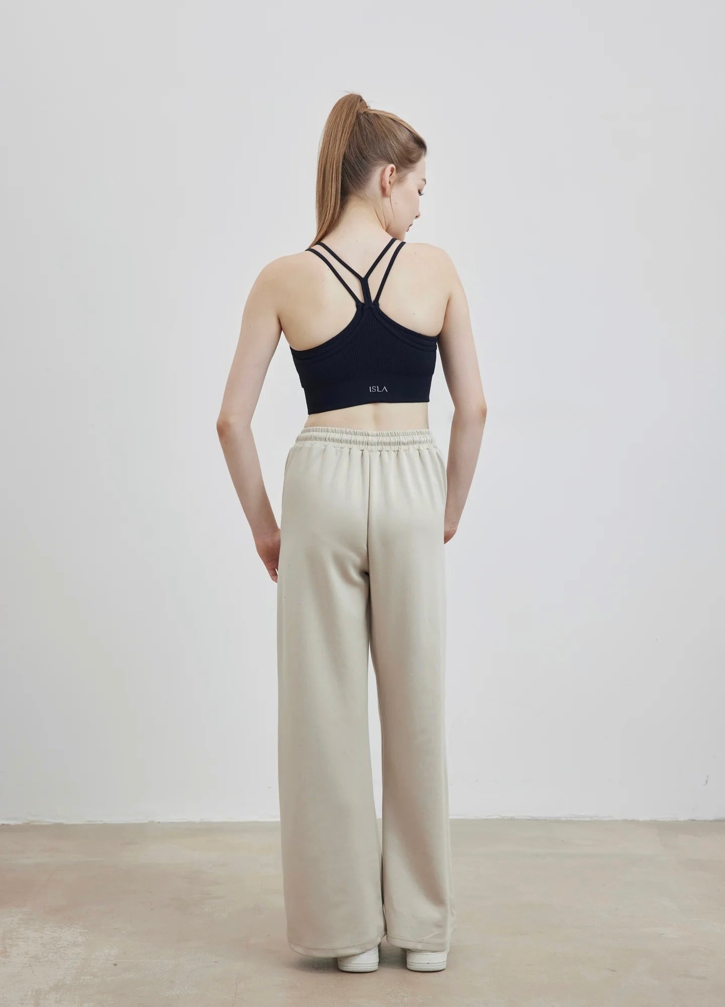 ISLAB001 Double layered bra top (Fixed Pad)