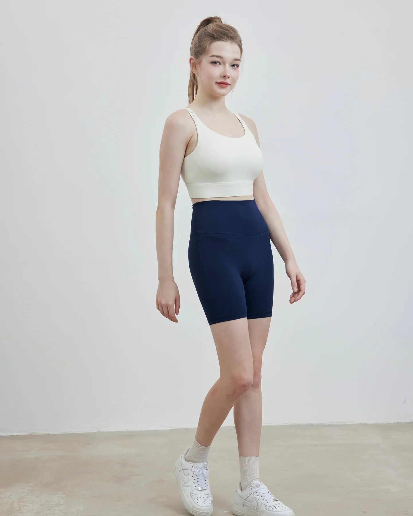 ISLAB032 Cross back hook bra top  (Fixed Pad）