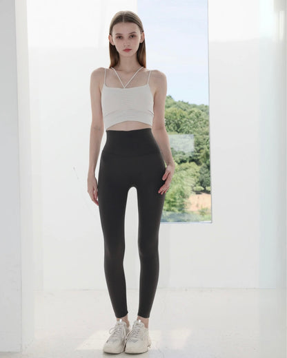 ISLAB042 Front V Shirring Bra Top — image 3