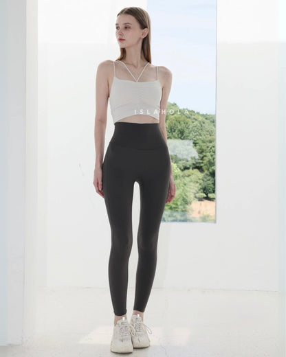 ISLAB042 Front V Shirring Bra Top — image 11