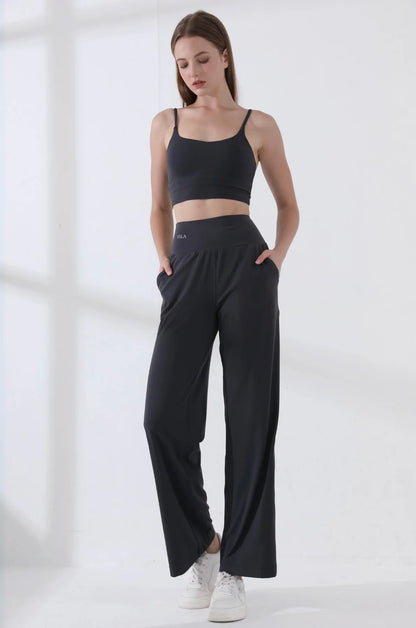 ISLABP002 High Waisted Wide Leg Pants — image 1