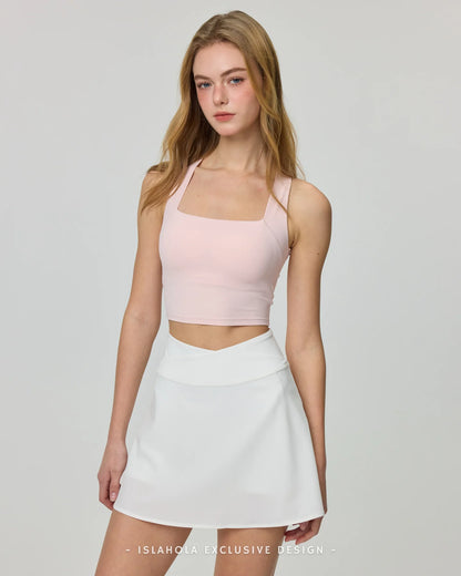 ISLAB055 Twist Back Square Neck Bra Top — image 10