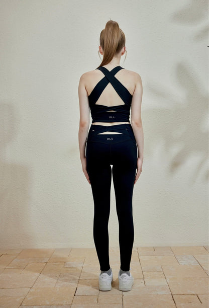 ISLAB055 Twist Back Square Neck Bra Top — image 21