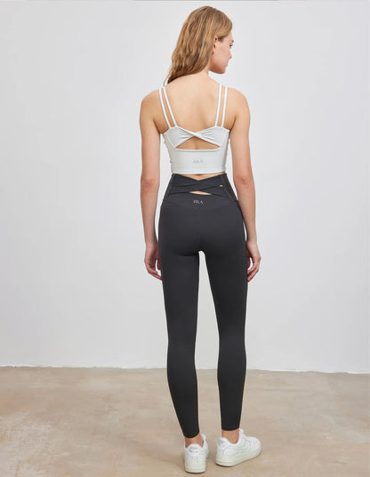 ISLAB064 Twist Back Cross V Bra Top — image 9