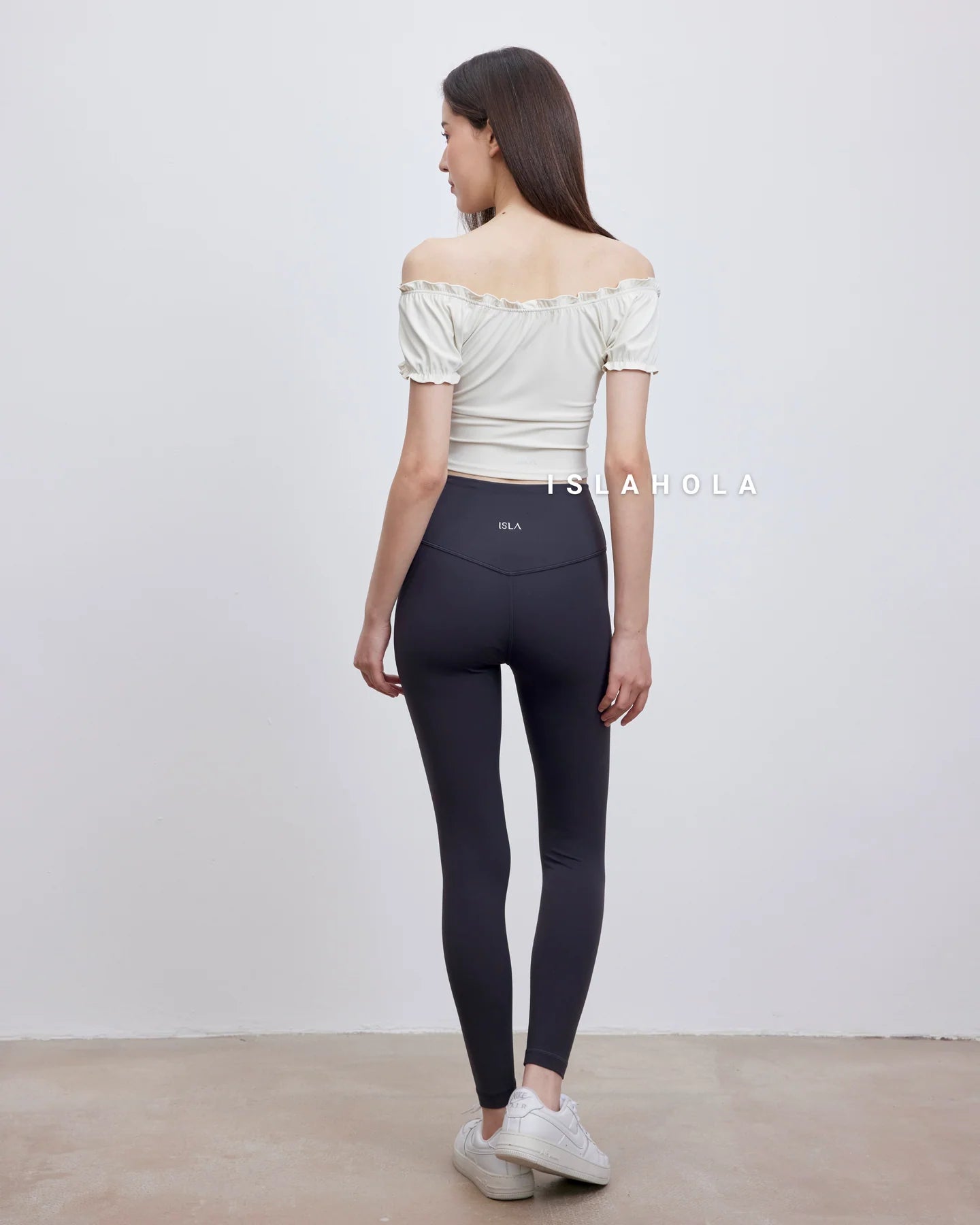 ISLAL001 High elasticity back pocket leggings