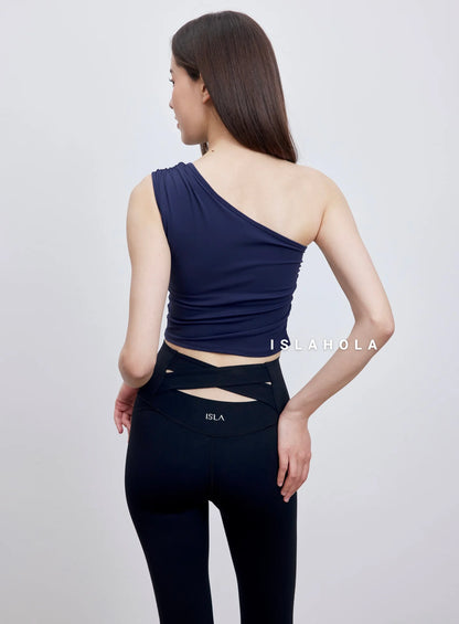 ISLAL014 High Waisted Cross Back Leggings — image 14