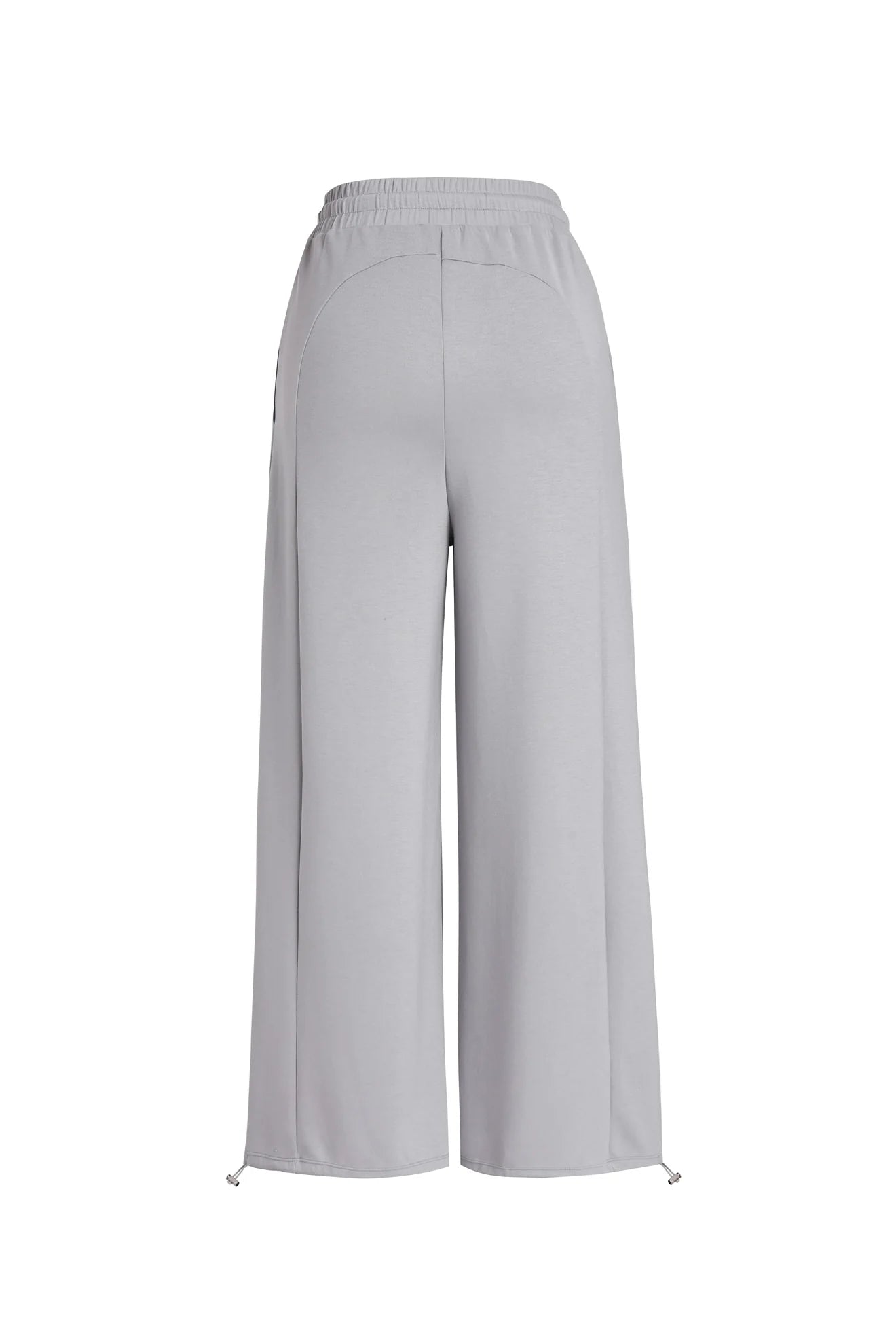 ISLABP019 Airy Fleece Drawstring Wide Leg Pants