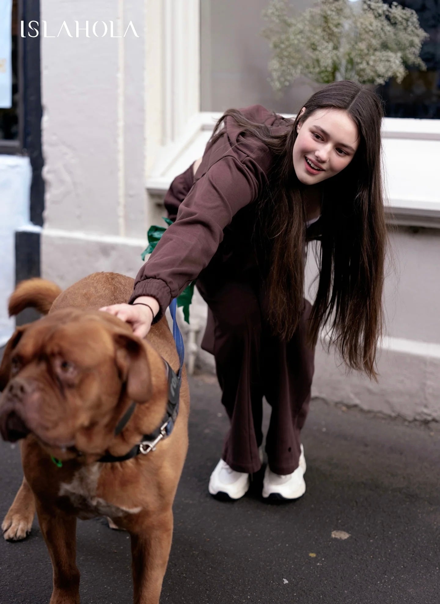 ISLAOUT075 Ribbed Hem Cropped Hoodie Jacket