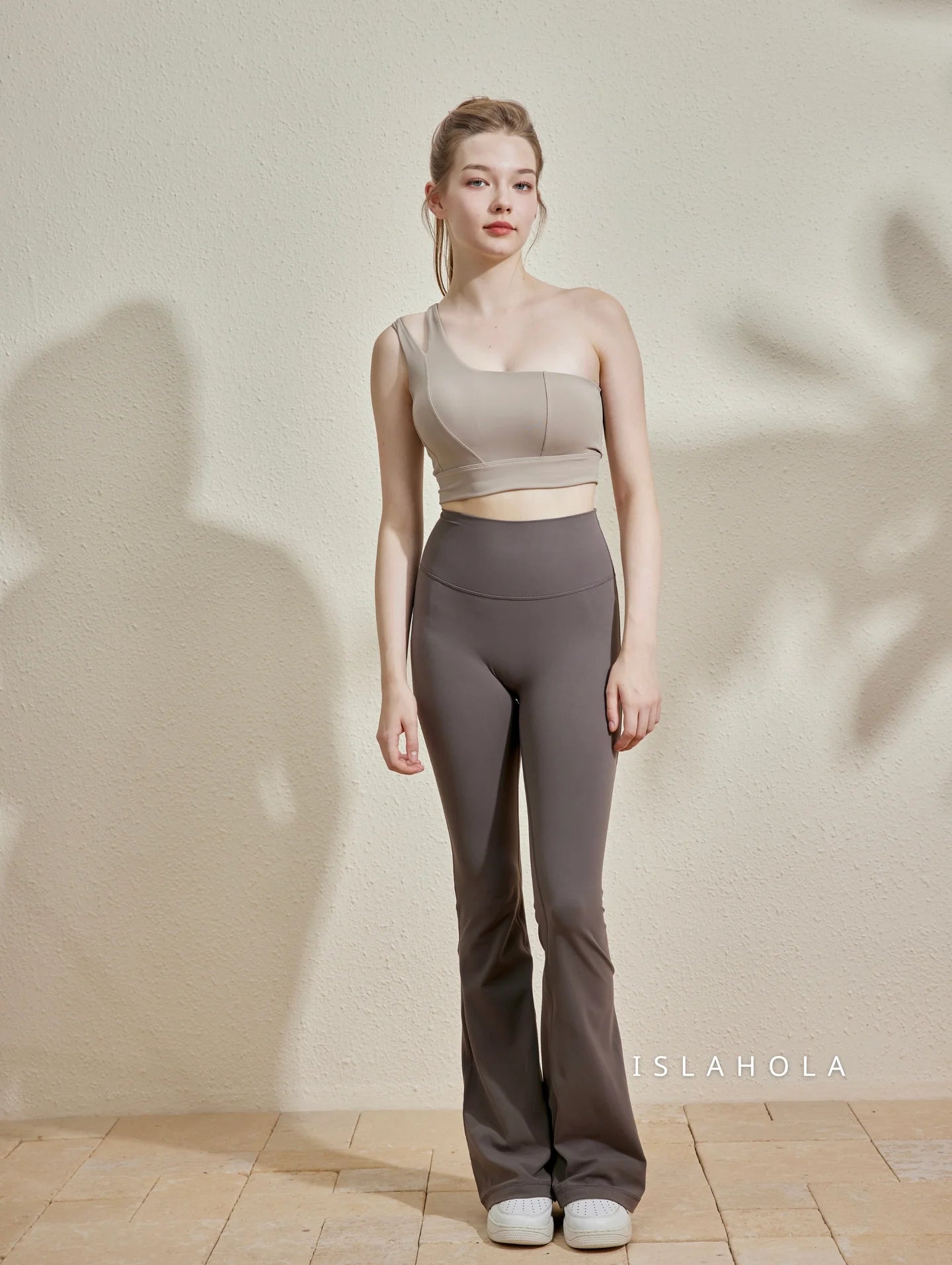 ISLABC003 High Elasticity Freesize Flare Pant