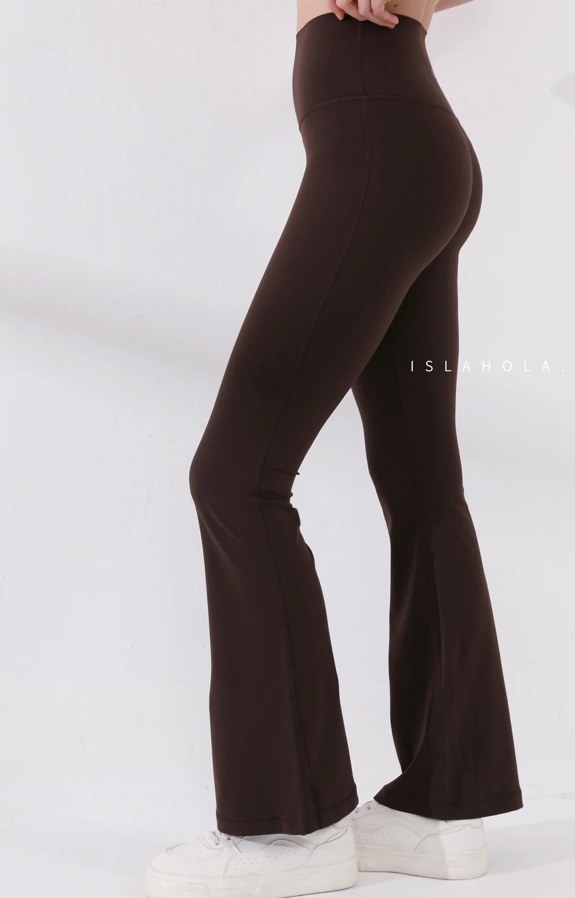 ISLABC003 High Elasticity Freesize Flare Pant