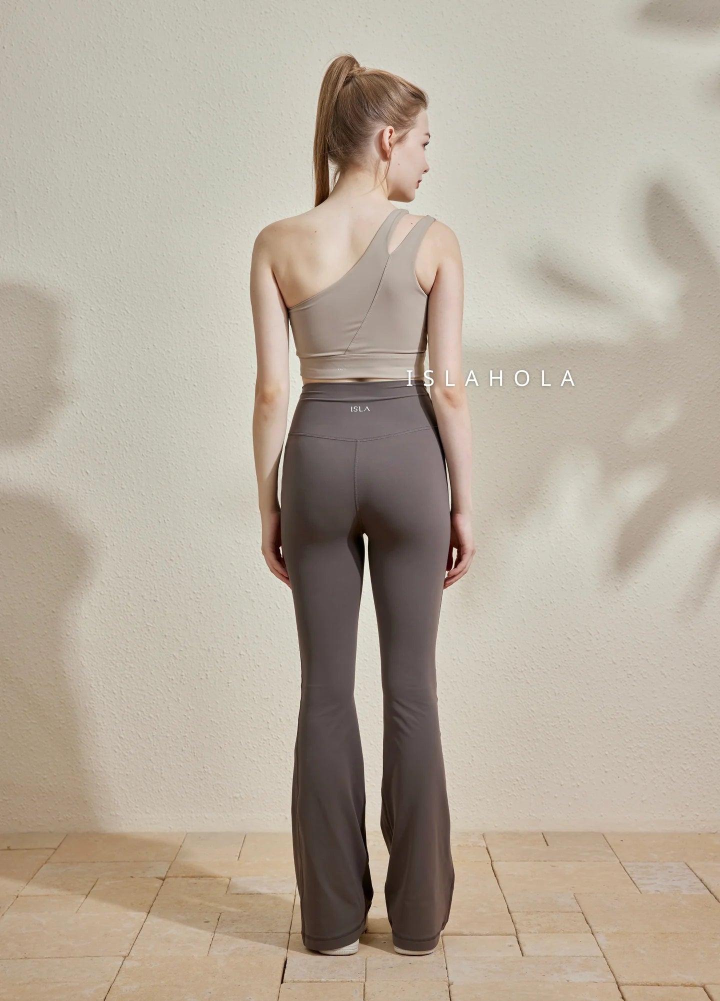 ISLABC003 High Elasticity Freesize Flare Pant