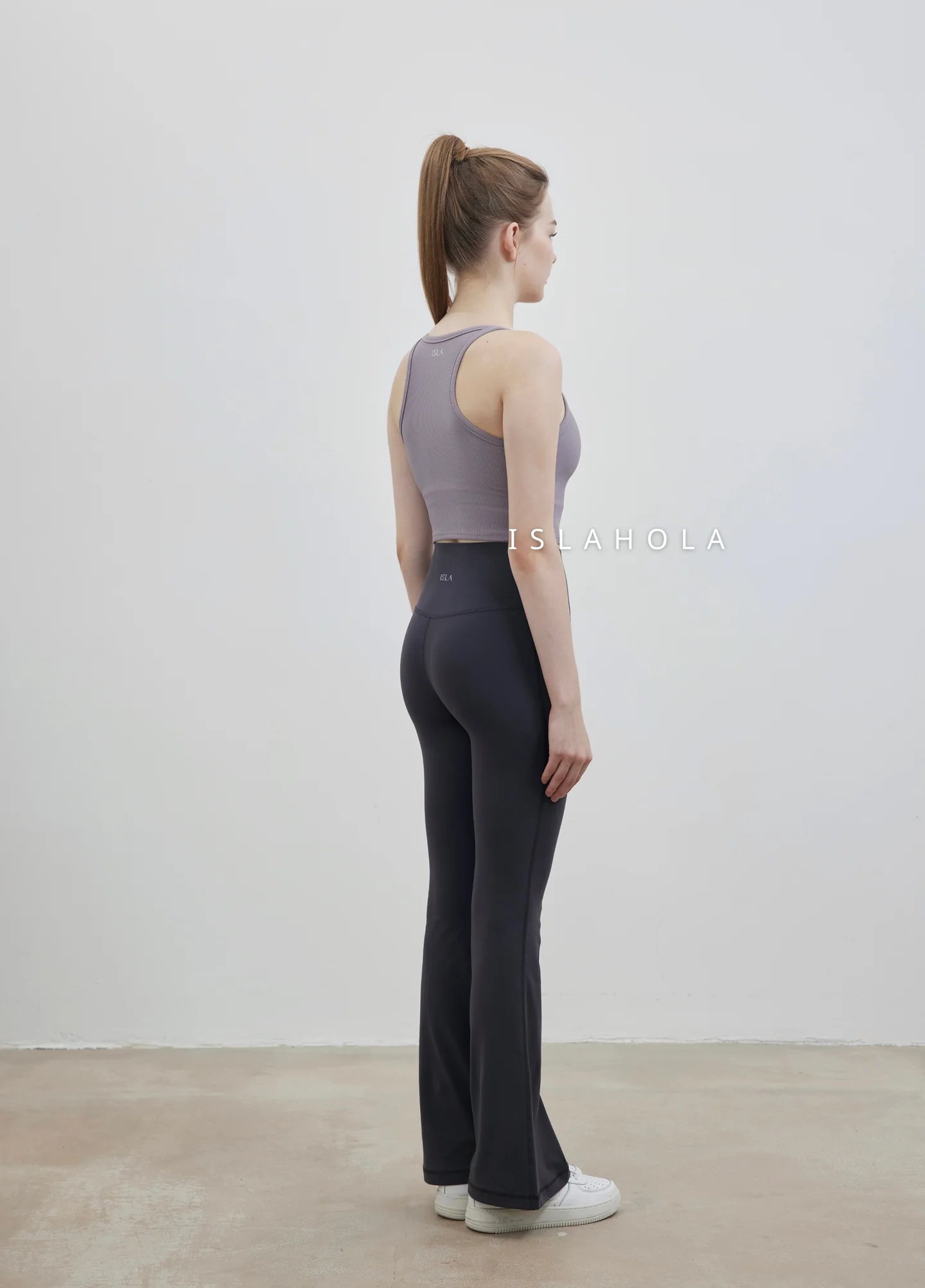 ISLABC003 High Elasticity Freesize Flare Pant