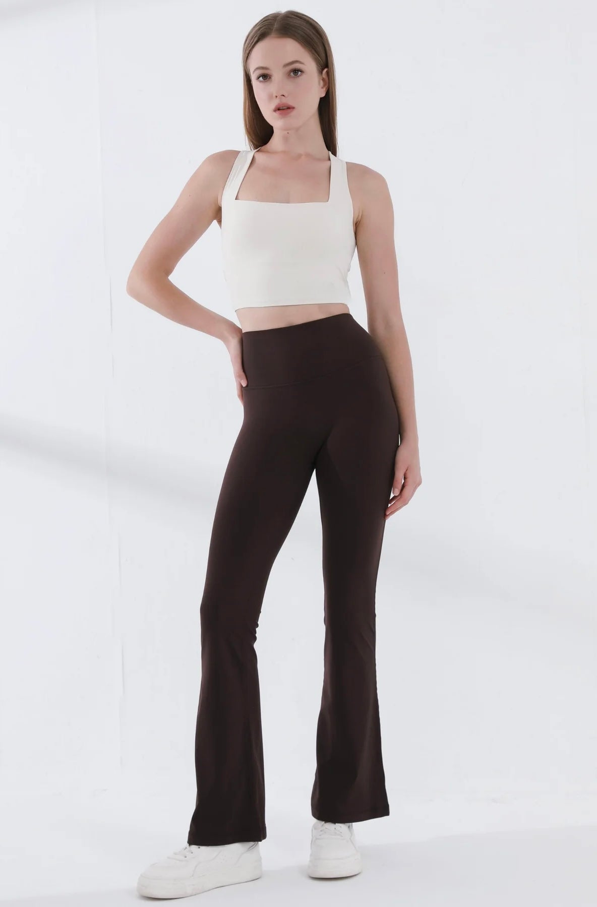 ISLABC003 High Elasticity Freesize Flare Pant