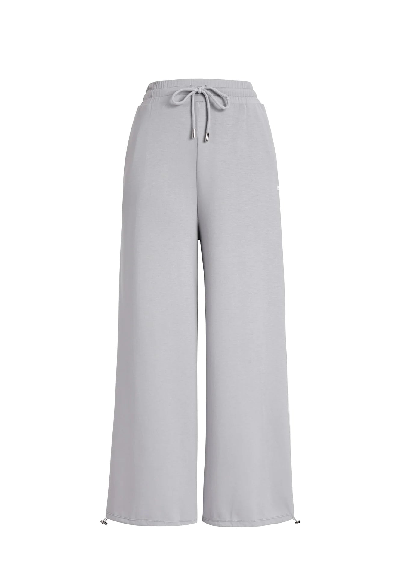 ISLABP019 Airy Fleece Drawstring Wide Leg Pants