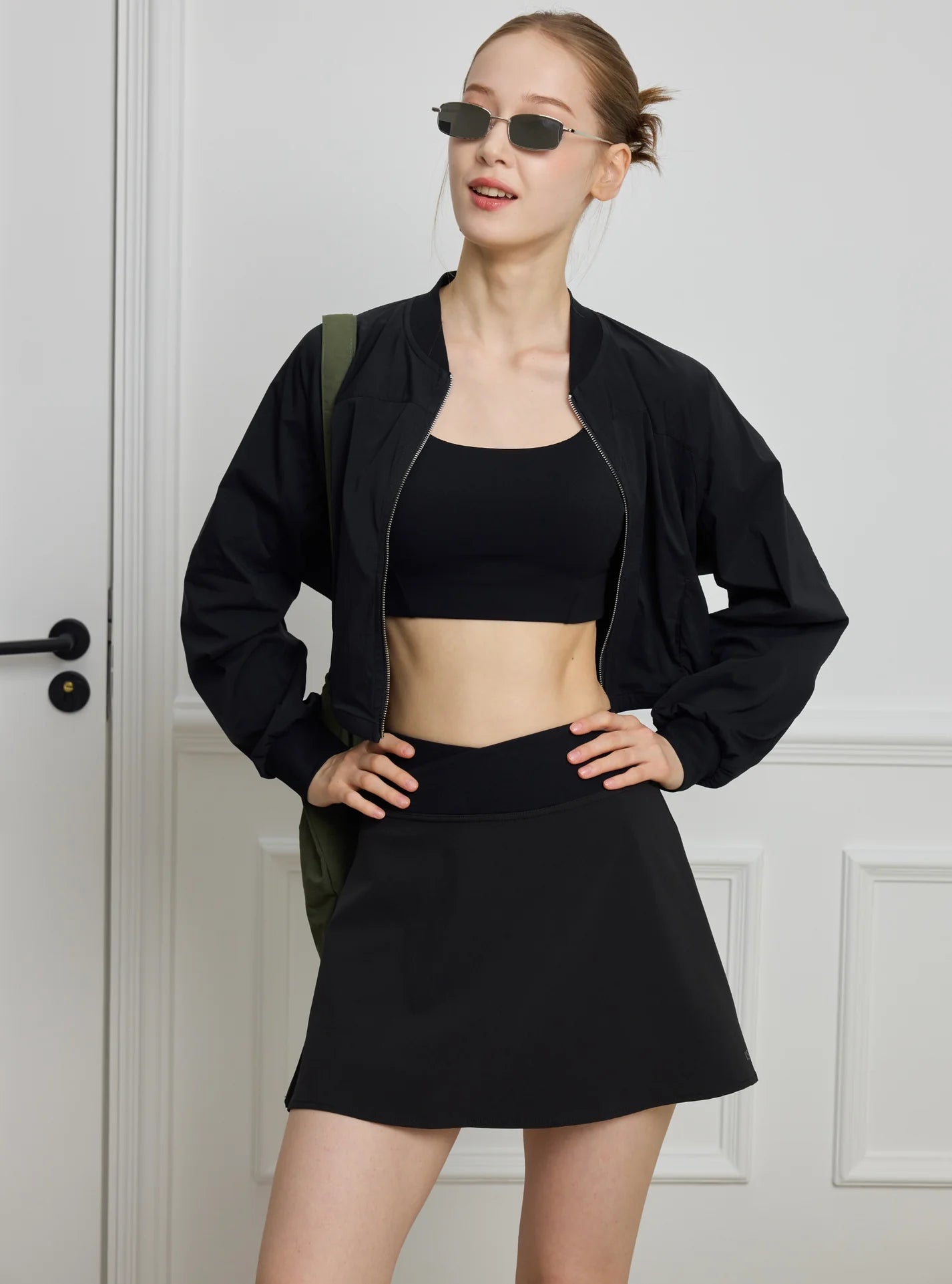 ISLASK015 Cross Form Skirt