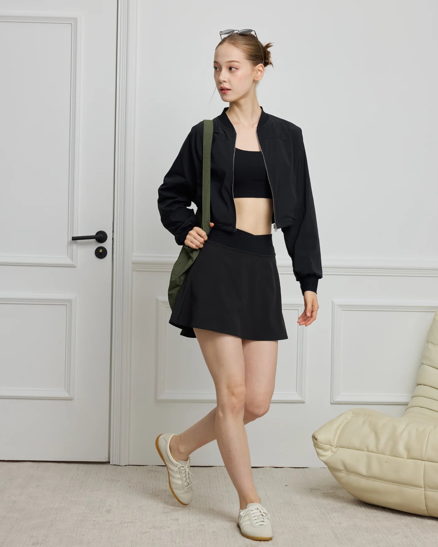 ISLASK015 Cross Form Skirt